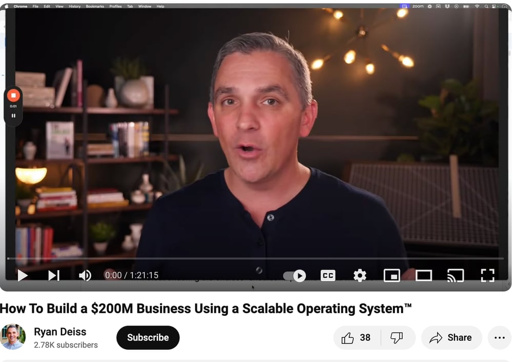 Build a $200M Business Youtube Video